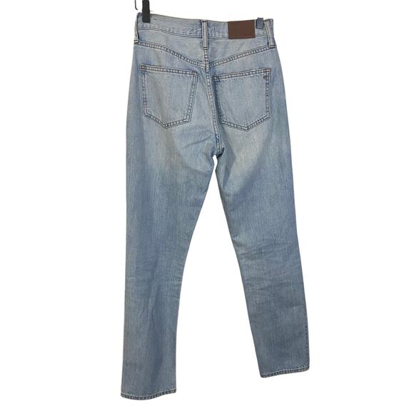 Madewell The Perfect Vintage Jean Light Wash Denim Retro-Inspired Jeans Sz 24 - Picture 13 of 13